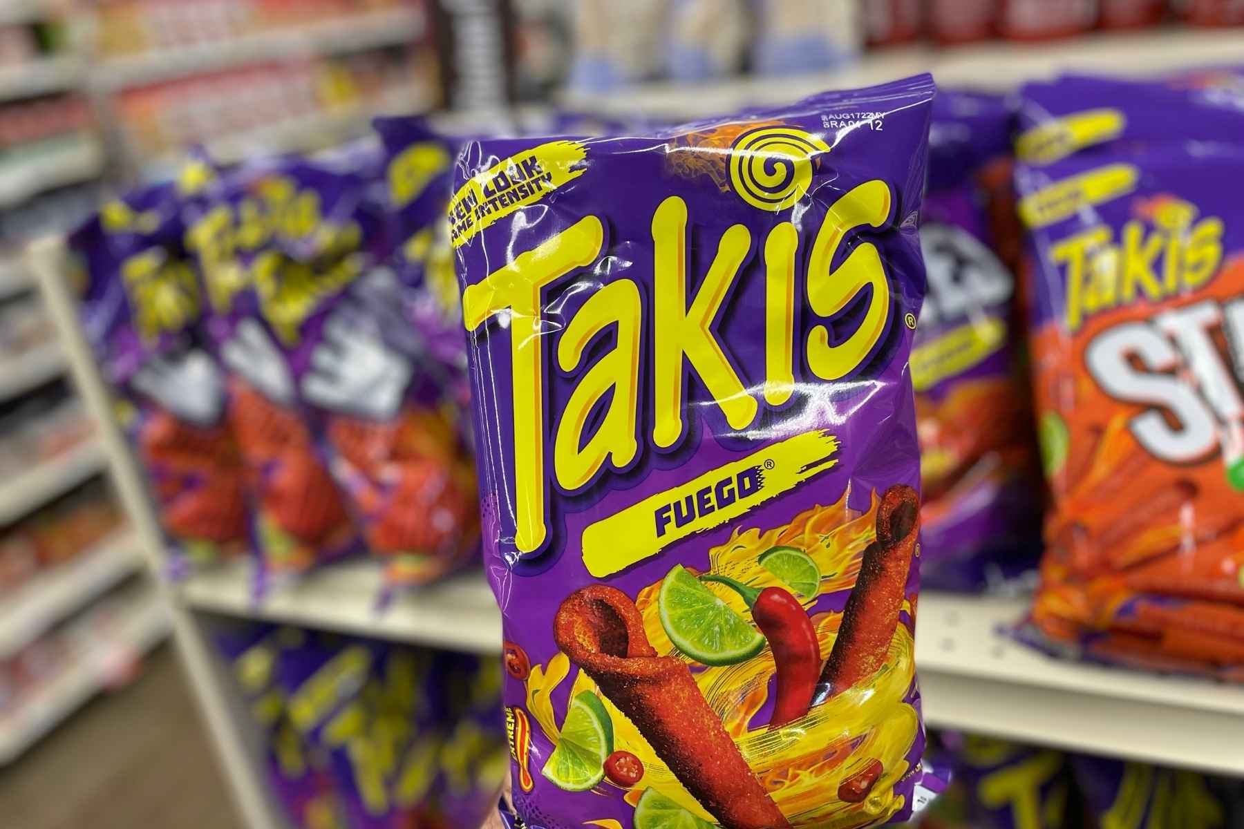 A bag of takis